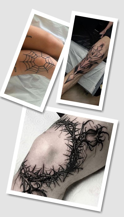 особливості татуювань на колінах