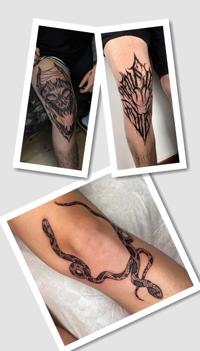 ідеї татуювання на колінах