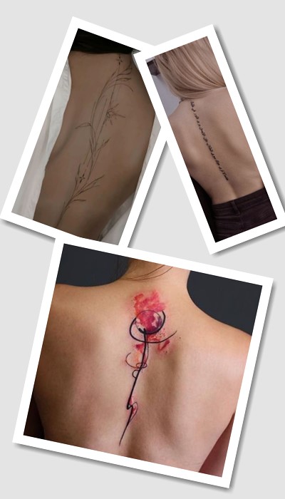 стиль татуювання на хребті