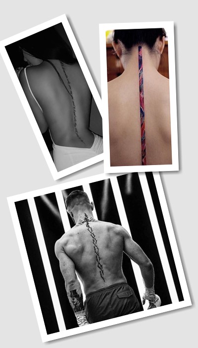 особливості татуювань на хребті