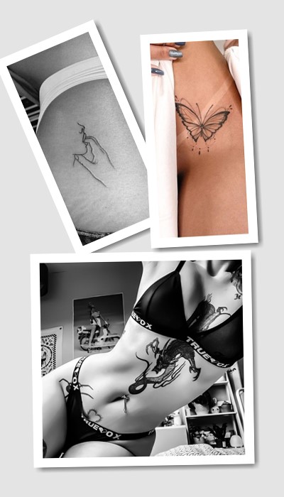 стиль татуювання інтим