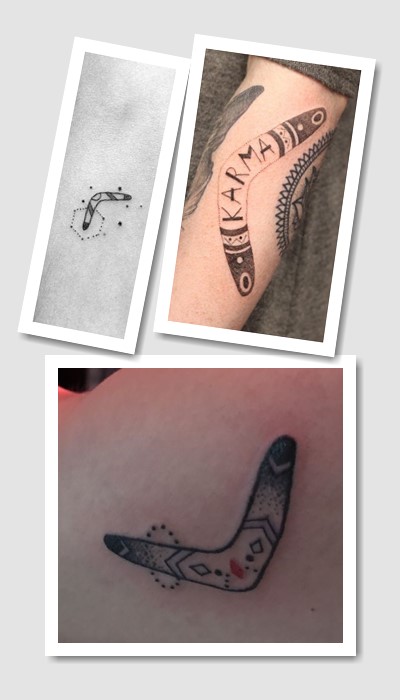 кому підійде татуювання бумеранг