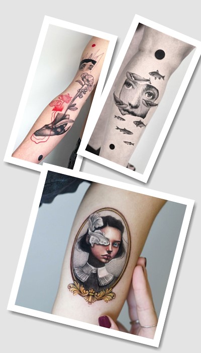 татуювання креативні