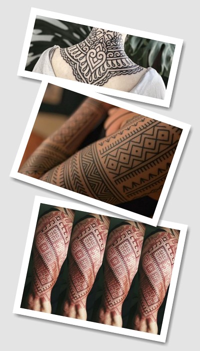 стиль татуювання орнамент