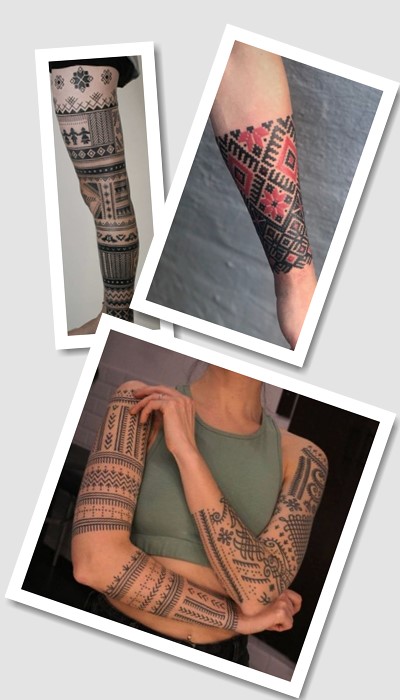 особливості татуювань орнамент