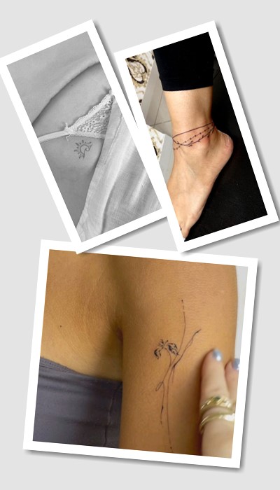 стиль тату мини