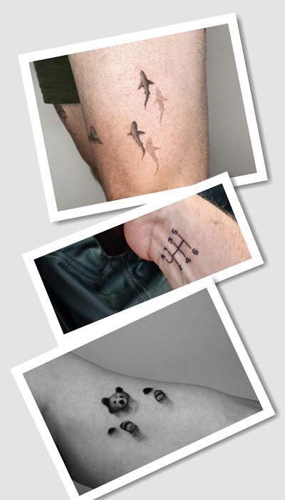 стиль татуювання мини