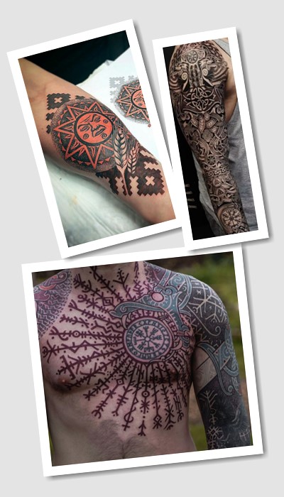 стиль тату язичницькі