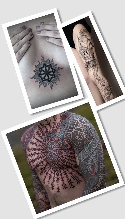 кому підійде тату язичницькі