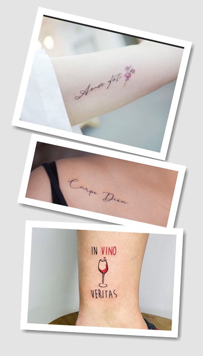 ідеї татуювання цитати