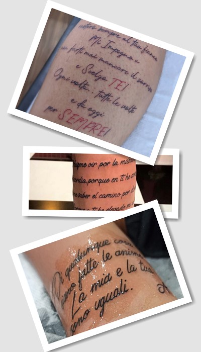 татуювання вірші