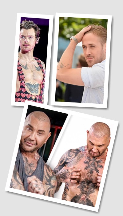 татуювання популярних акторів