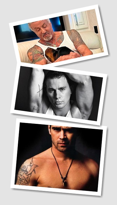 тату відомих акторів