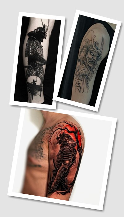 тату самурай