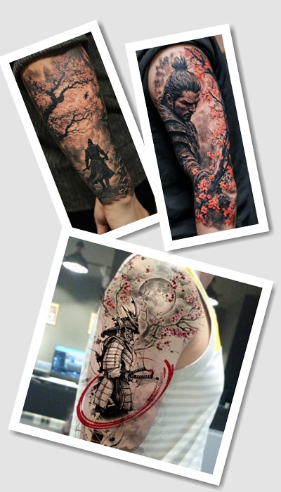 стиль татуювання самурай