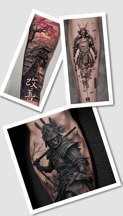 кому підійде тату самурай