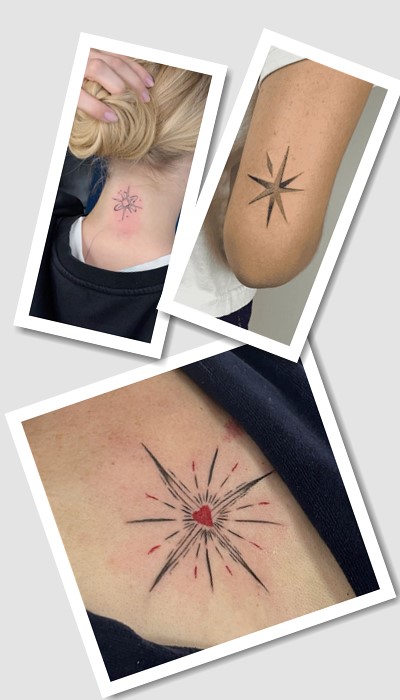 кому підійде татуювання зірка