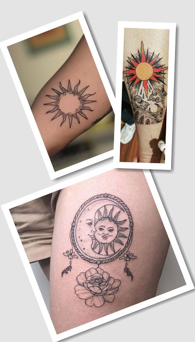 тату сонце