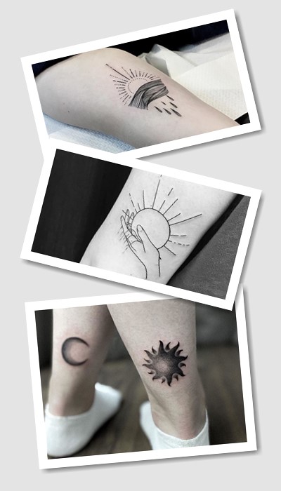 татуювання сонце