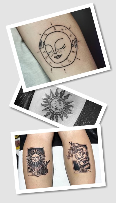 особливості тату сонце
