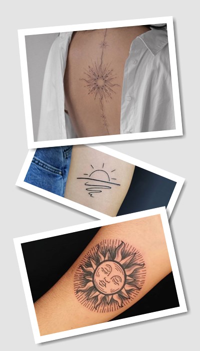 кому підійде тату сонце