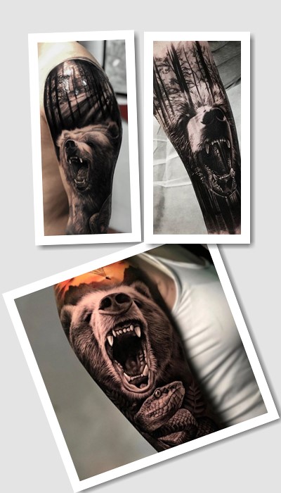 татуювання ведмідь у Києві