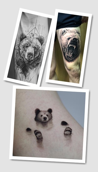 татуювання ведмідь