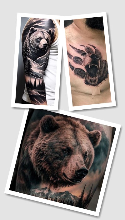 особливості тату ведмідь