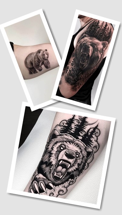 особливості татуювань ведмідь
