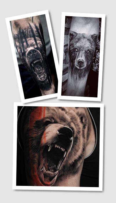 кому підійде тату ведмідь