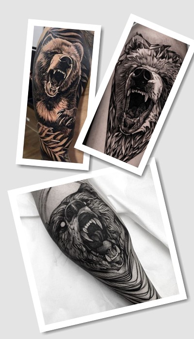 кому підійде татуювання ведмідь
