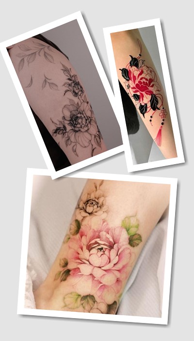 татуювання півонії