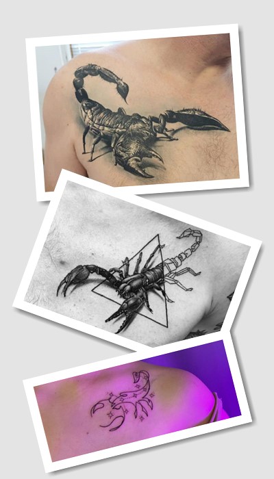 тату скорпіон