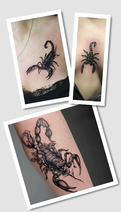 ідеї татуювання скорпіон