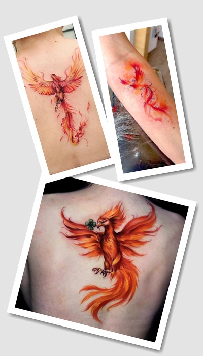 татуювання фенікс у Києві