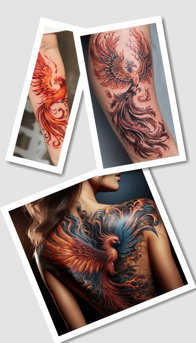 татуювання фенікс