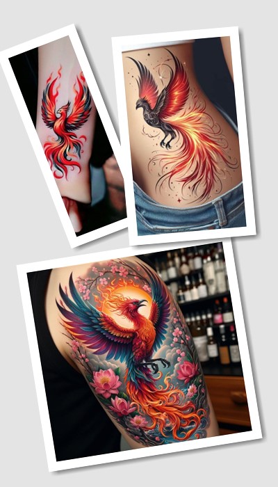 особливості татуювань фенікс