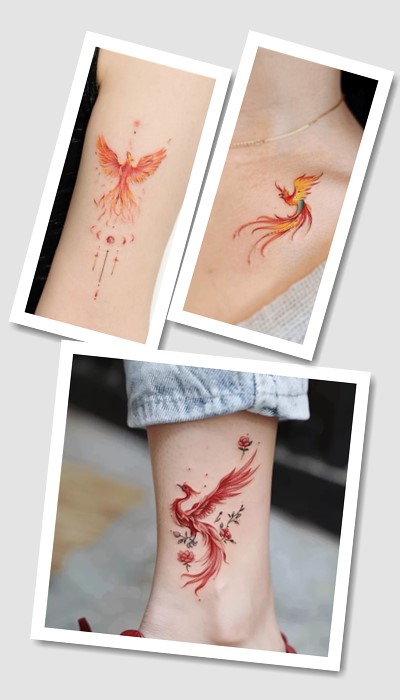 кому підійде татуювання фенікс