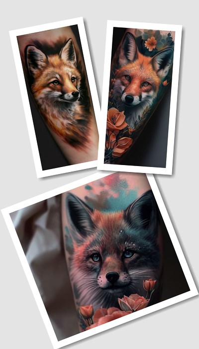 тату лисиця