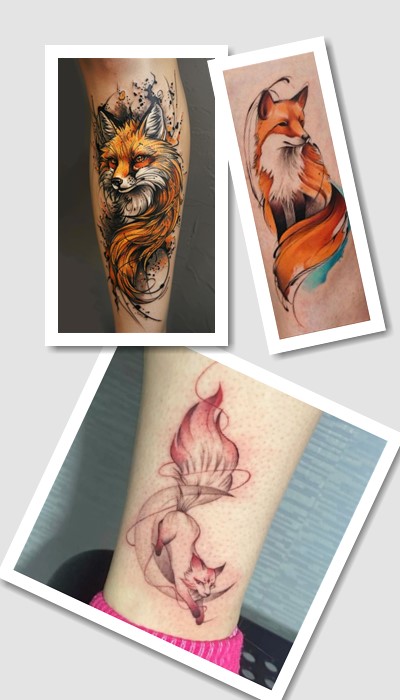 татуювання лисиця у Києві