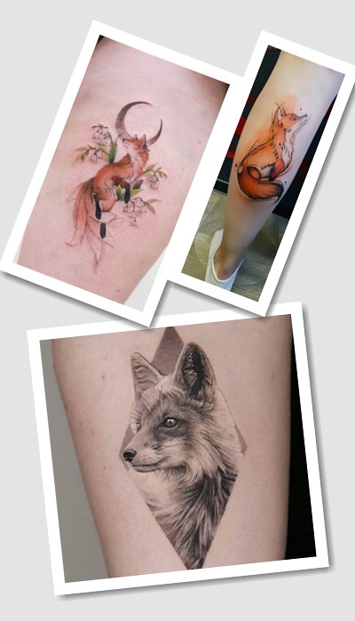 стиль тату лисиця