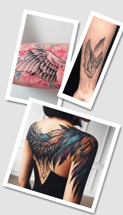 татуювання крило у Києві