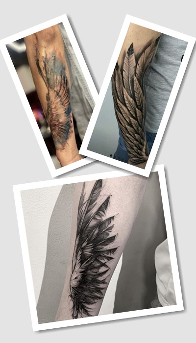 татуювання крило