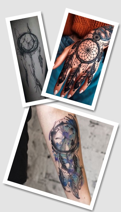 стиль татуювання ловець снів