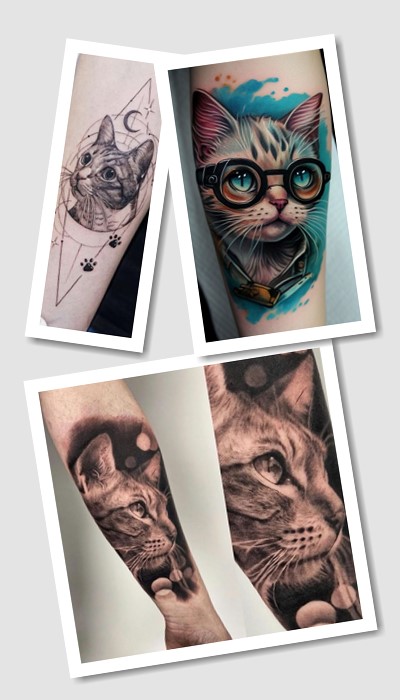 татуювання кіт у Києві