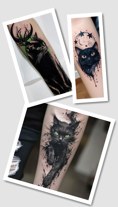 кому підійде татуювання кіт