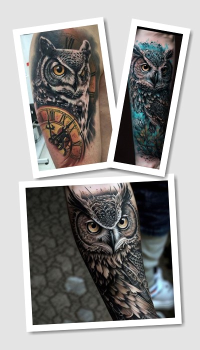 особливості тату сова