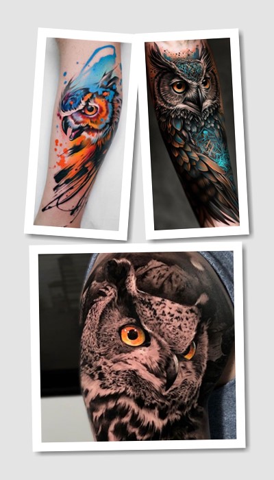 особливості татуювань сова