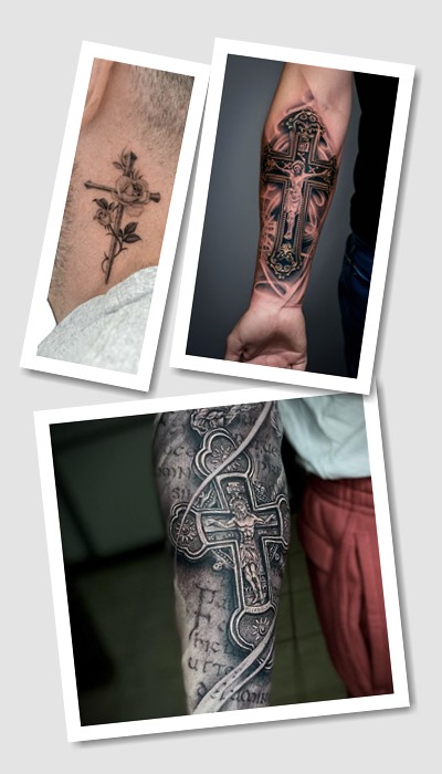 кому підійде тату хрест