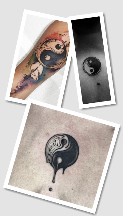 стиль татуювання Інь-Ян
